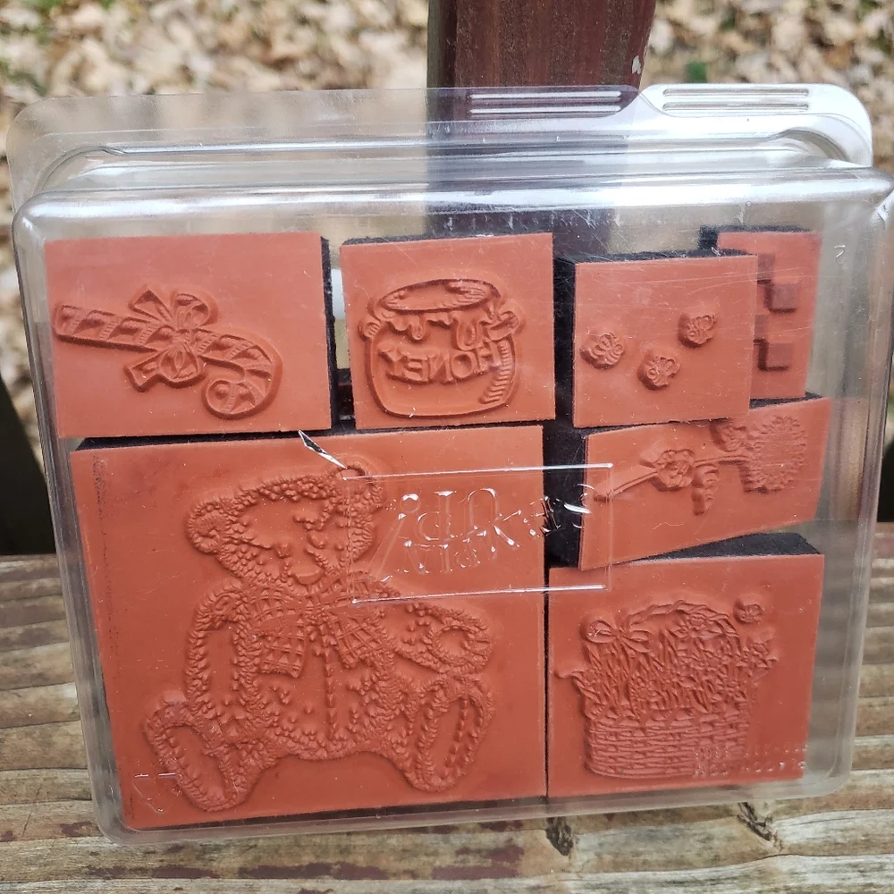 1995 Stampin Up! Rubber/Foam Stamps- Special Occasion Collection (15 IN TOTAL)